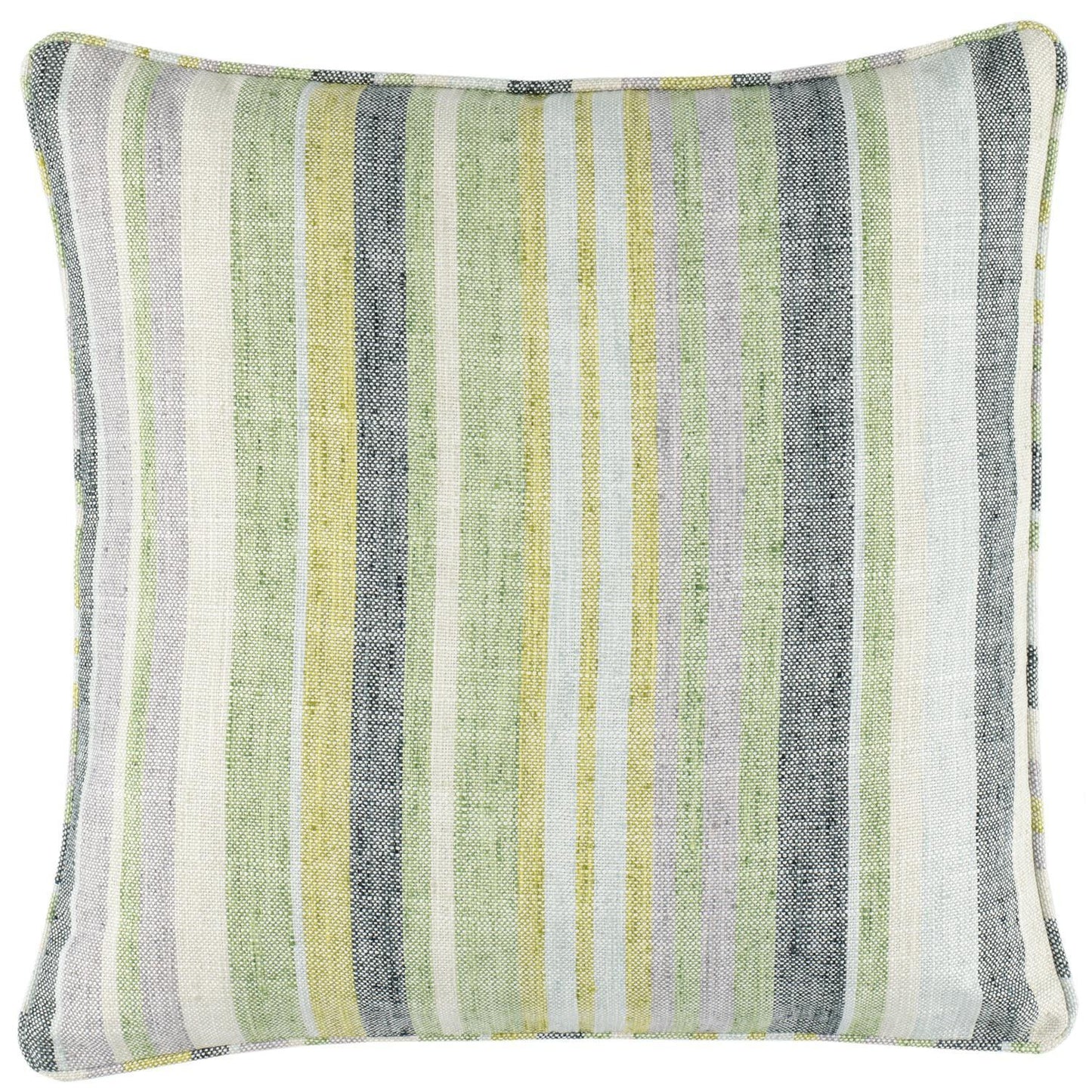 Pillow Cover - Indoor/Outdoor - 20" Square - Nash Stripe Green