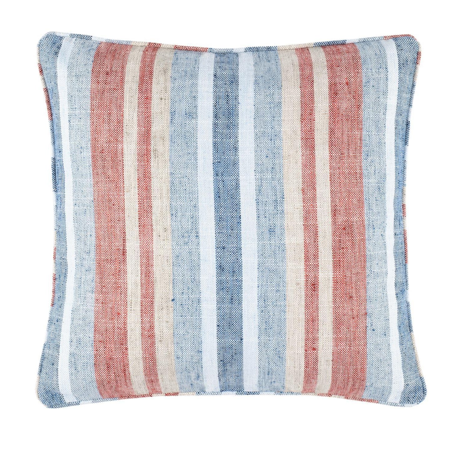 Pillow Cover - Indoor/Outdoor - 20" Square - Miles Stripe Navy