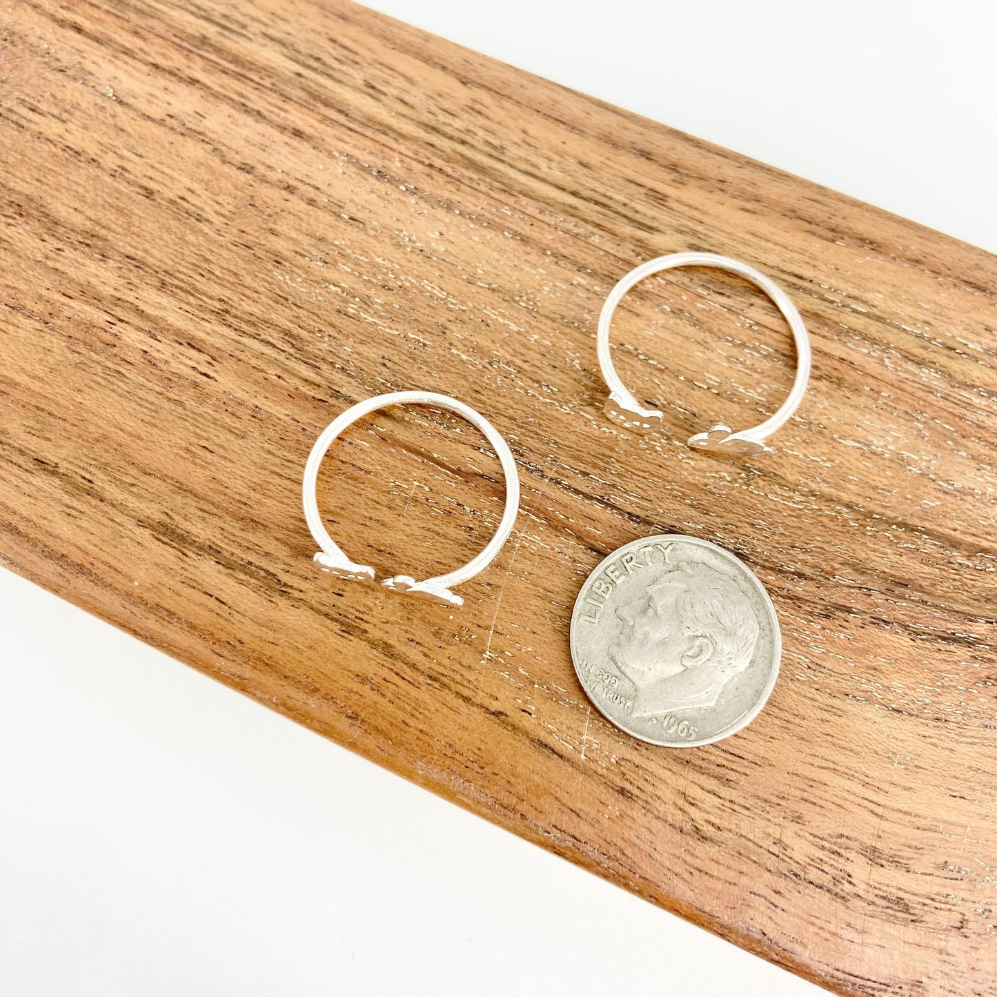 Ring - Cat & Mouse in Sterling - adjustable