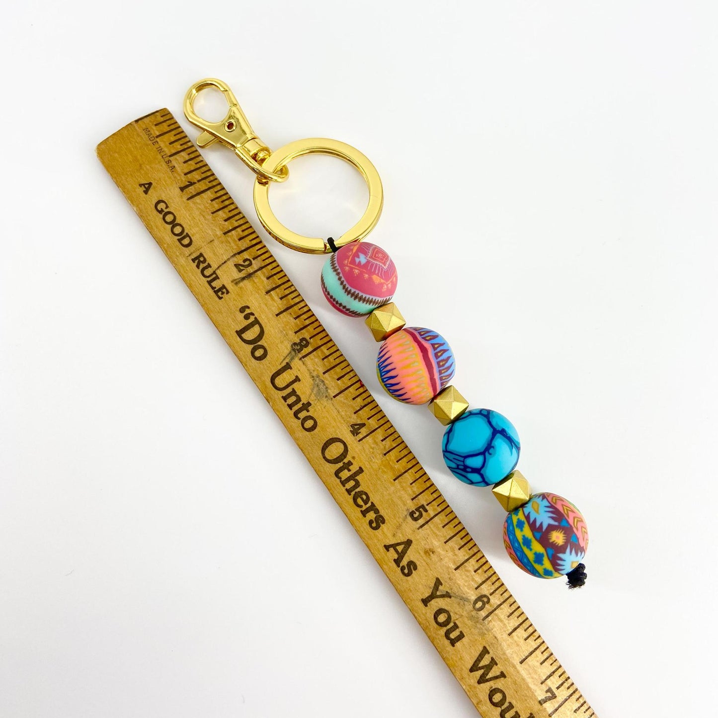 Keychain - Sedona Skies - Polymer Clay