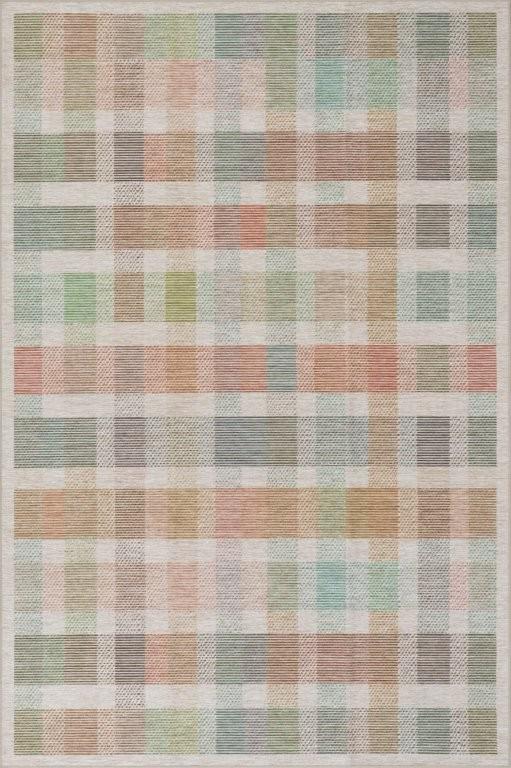 Rug - Machine Washable - Chanan Farmhouse Plaid