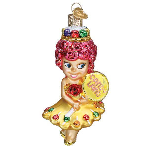 Ornament - Blown Glass - Princess Lolly