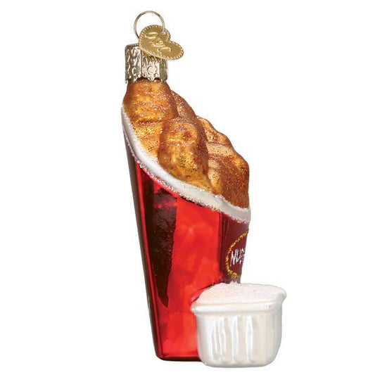 Ornament - Blown Glass - Chicken Nuggets