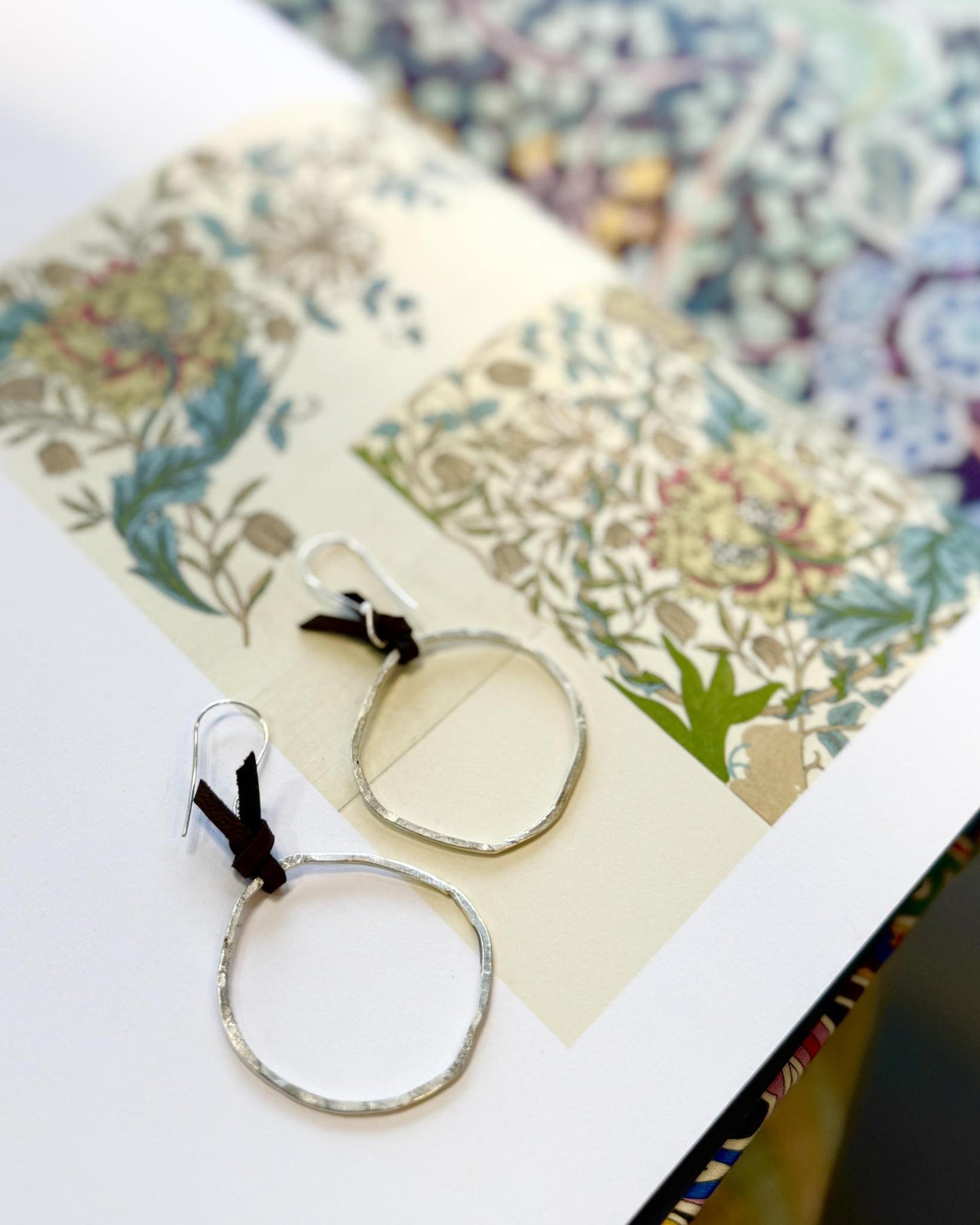 Earrings - Sterling & Leather Originals