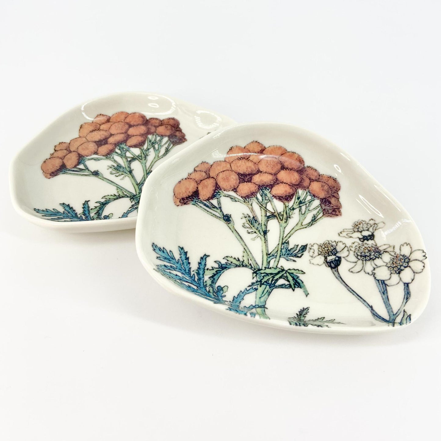 Dish - Glazed Ceramic - mum bunch