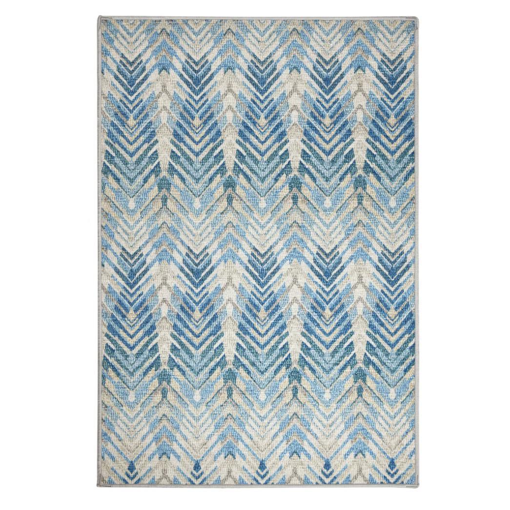 Rug - Machine Washable - Seneca Blue