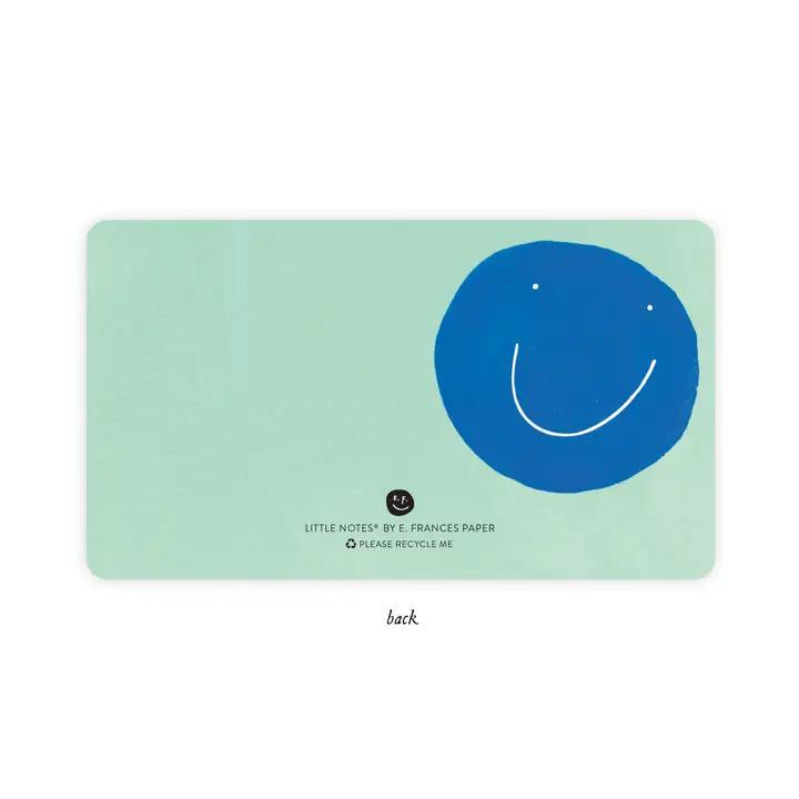 Little Notes - Blue Smiley Face - 85 Cards