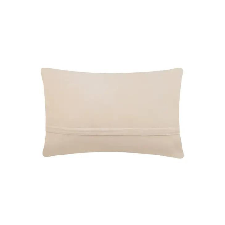 Pillow - Bee (on Ivory) - Hooked Wool