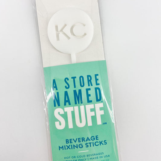 Stirrer - White Acrylic Circle - KC