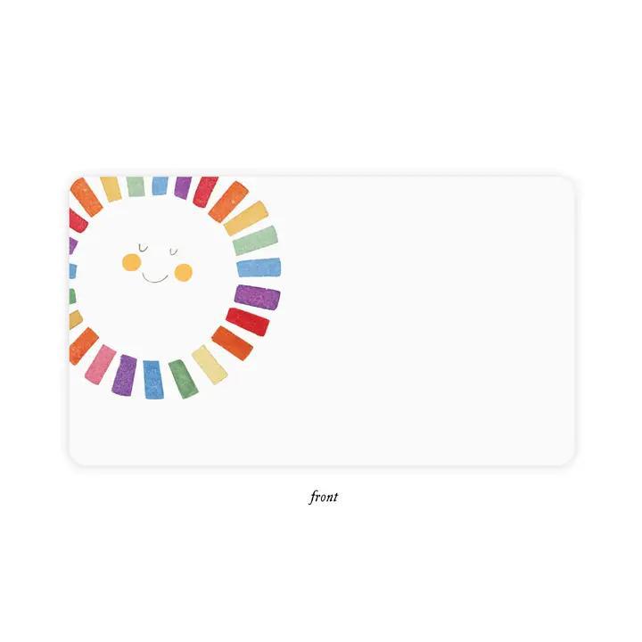 Little Notes - Rainbow Sun - 85 Cards