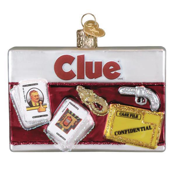 Ornament - Blown Glass - Clue