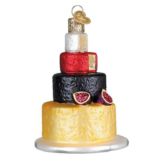 Ornament - Blown Glass - Cheese Tower