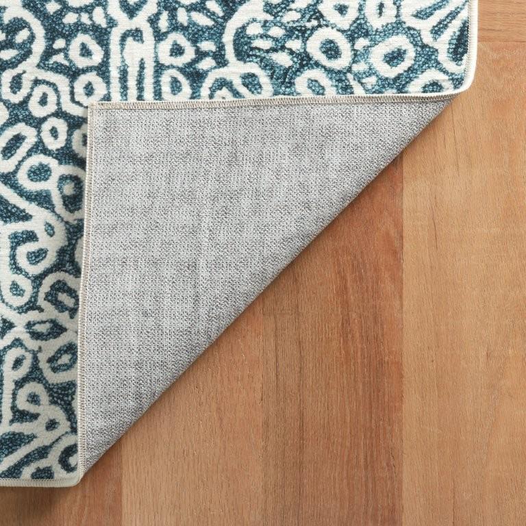 Rug - Machine Washable - Temple Ink