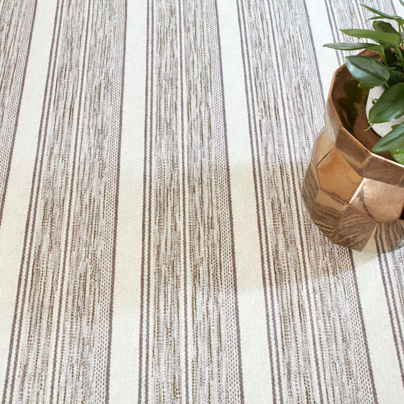 Rug - Machine Washable - Ellington Stripe Grey