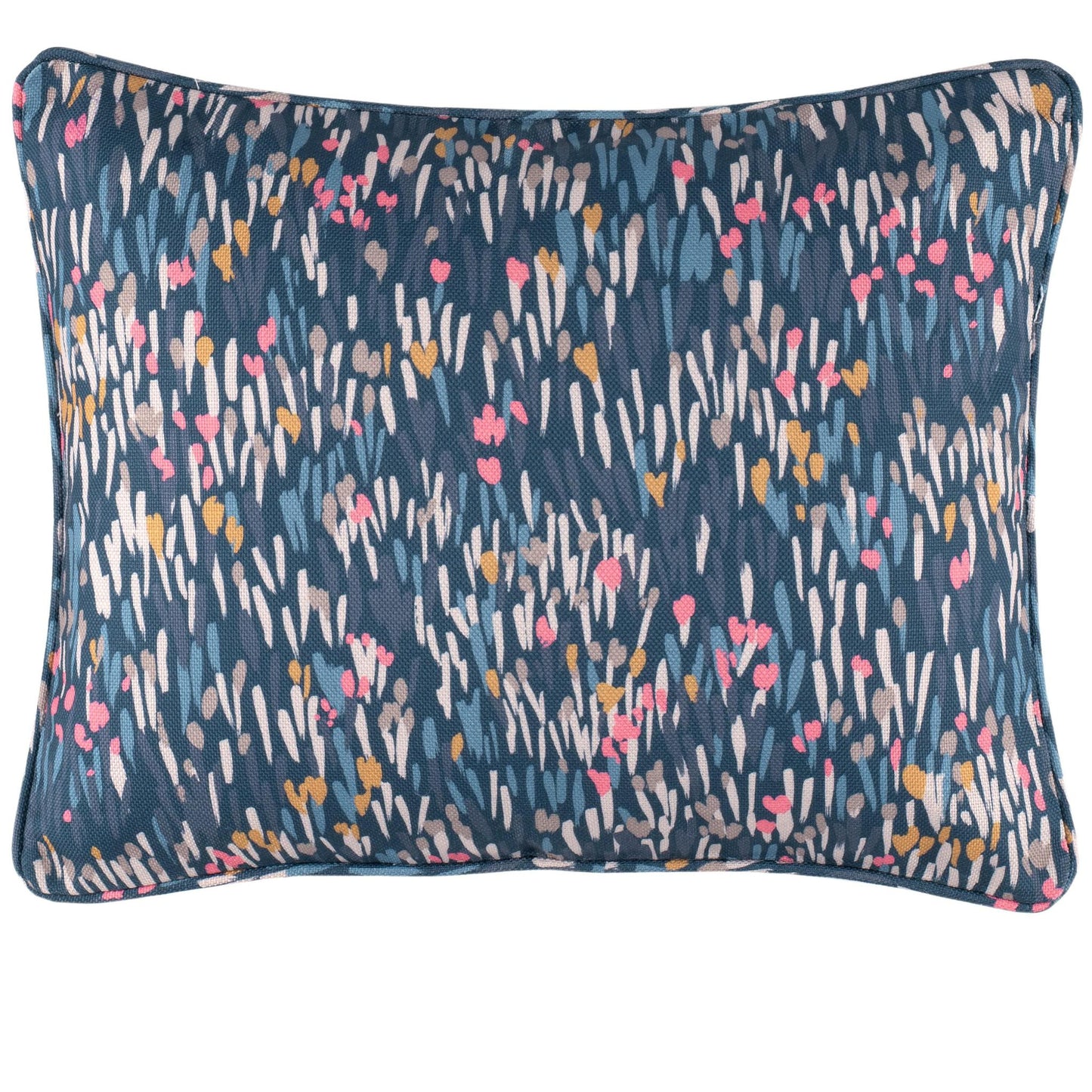 Pillow Cover - Indoor/Outdoor - 16" x 20" Lumbar - Lillian Navy