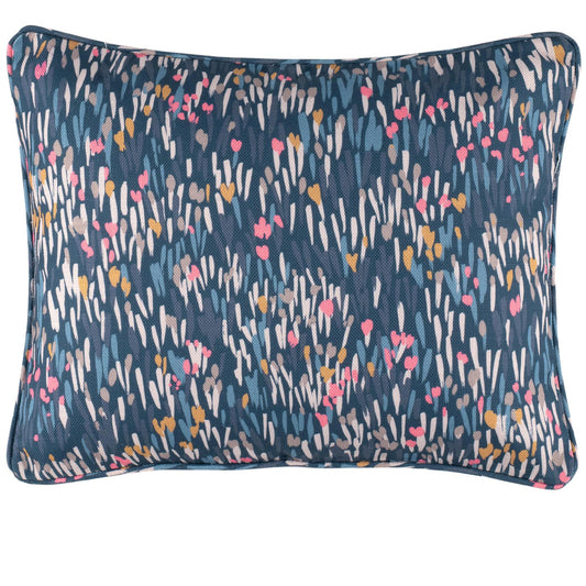 Pillow Cover - Indoor/Outdoor - 16" x 20" Lumbar - Lilian Navy