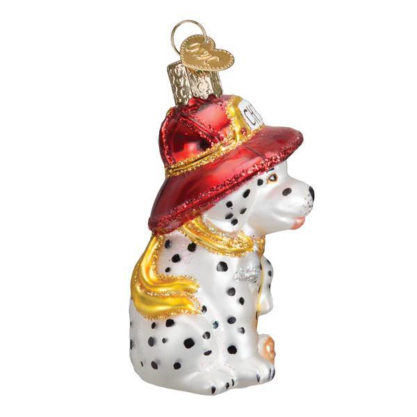 Ornament - Blown Glass - Dalmatian Pup