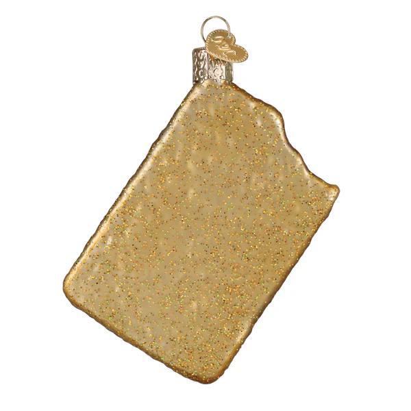 Ornament - Blown Glass - Toaster Pastry
