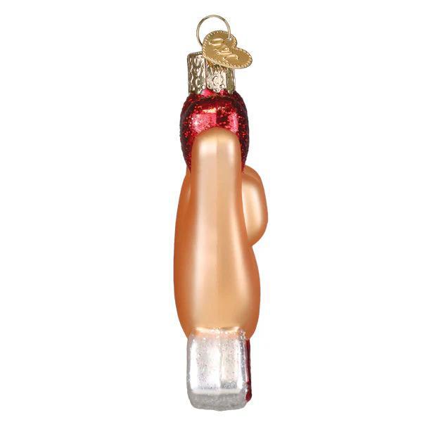 Ornament - Blown Glass - Love Sign Language
