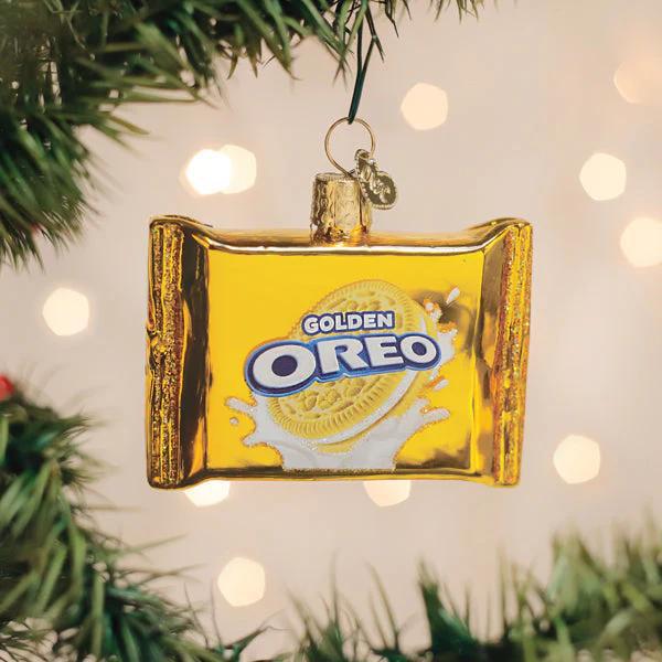Ornament - Blown Glass - OREO Golden Sandwich Cookies