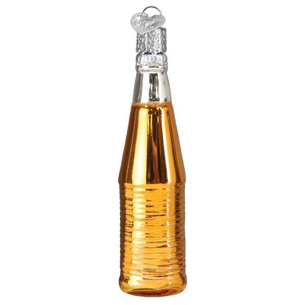 Ornament - Blown Glass - Fanta Bottle