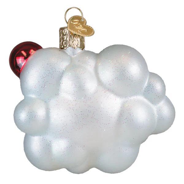 Ornament - Blown Glass - Winnie and Piglet Together