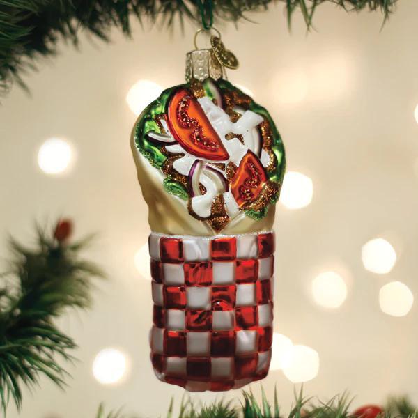 Ornament - Blown Glass - Gyro