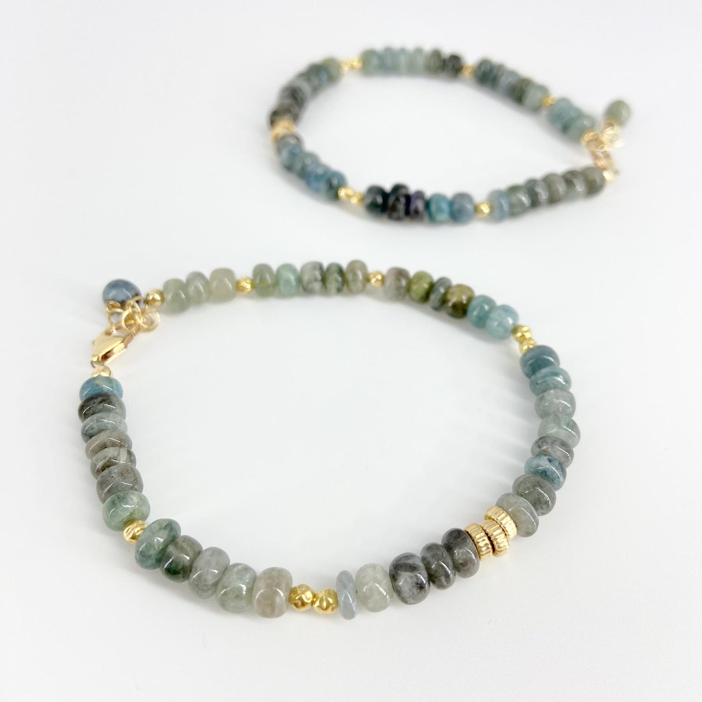Bracelet - Green Moss Agate
