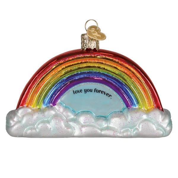 Ornament - Blown Glass - Pawprints on my Heart