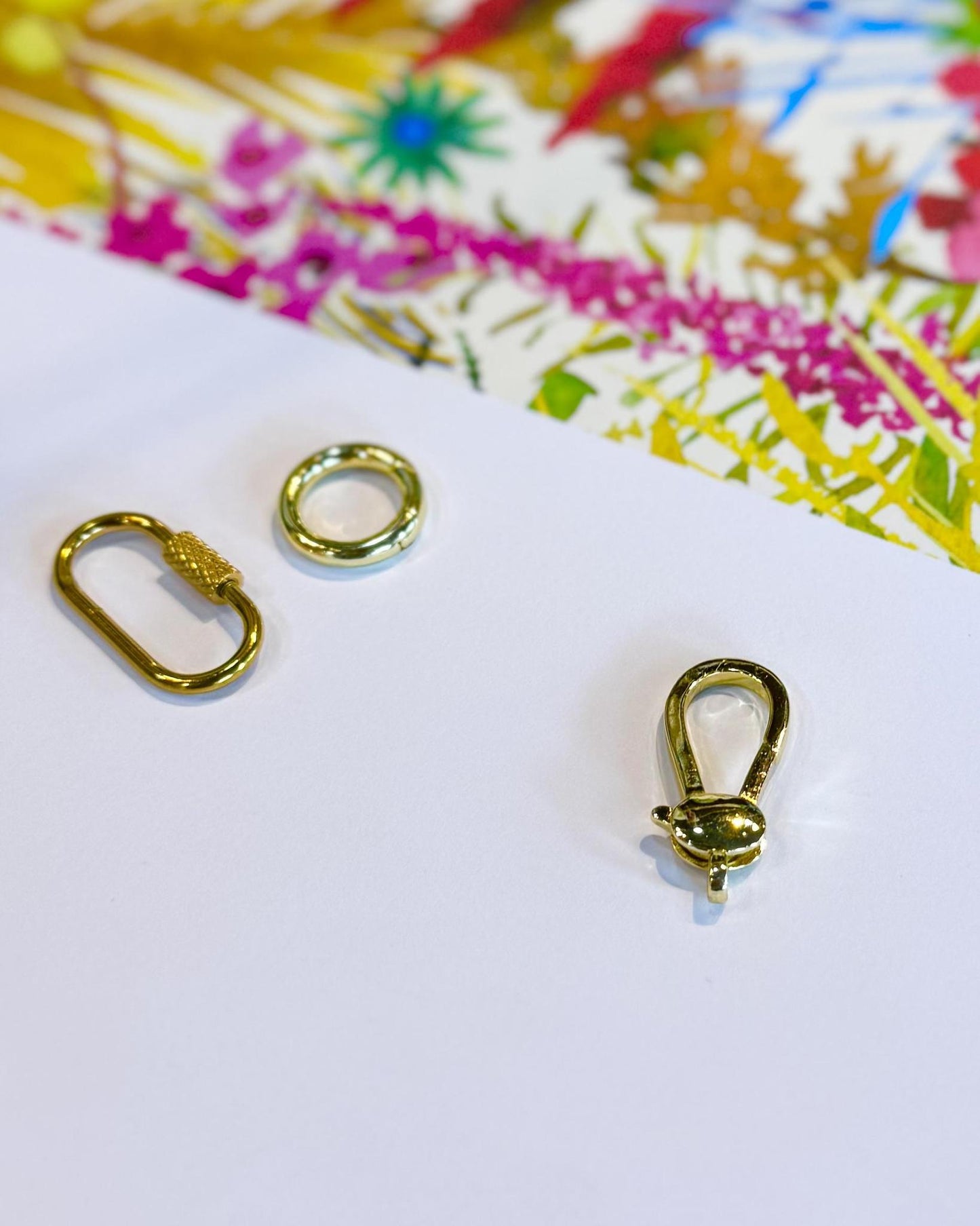 Charm Clasp - Large Lobster - Waterproof Gold
