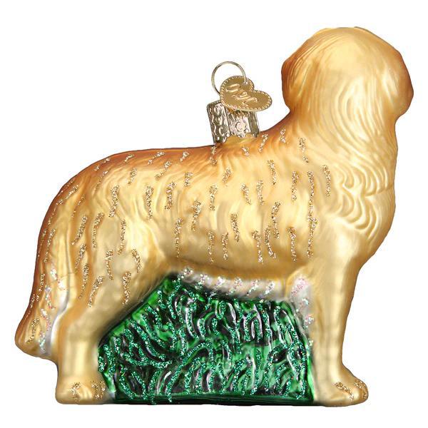 Ornament - Blown Glass - Golden Retriever