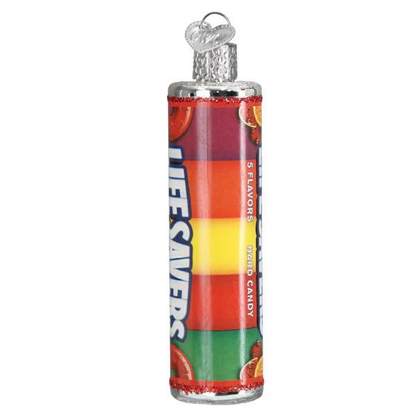 Ornament - Blown Glass - Lifesavers