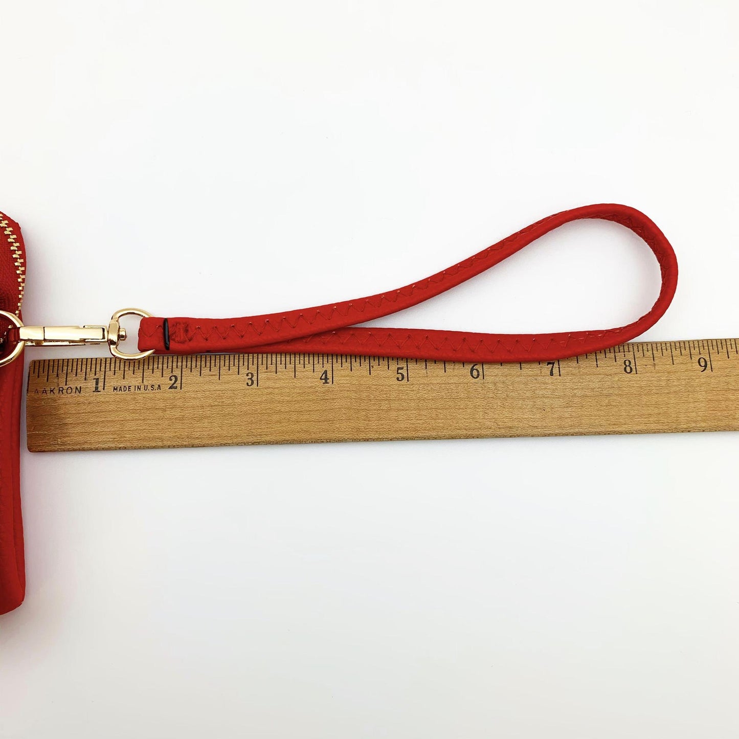 4 in 1 Handbag - Crossbody/Clutch/Wristlet - Red