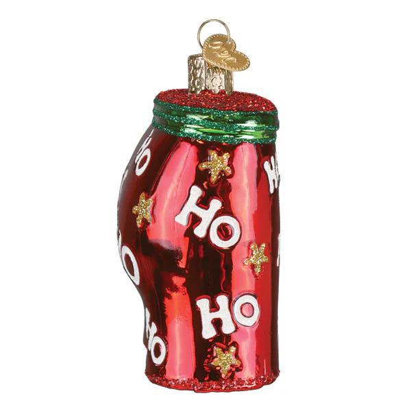 Ornament - Blown Glass - Holiday Boxer Shorts