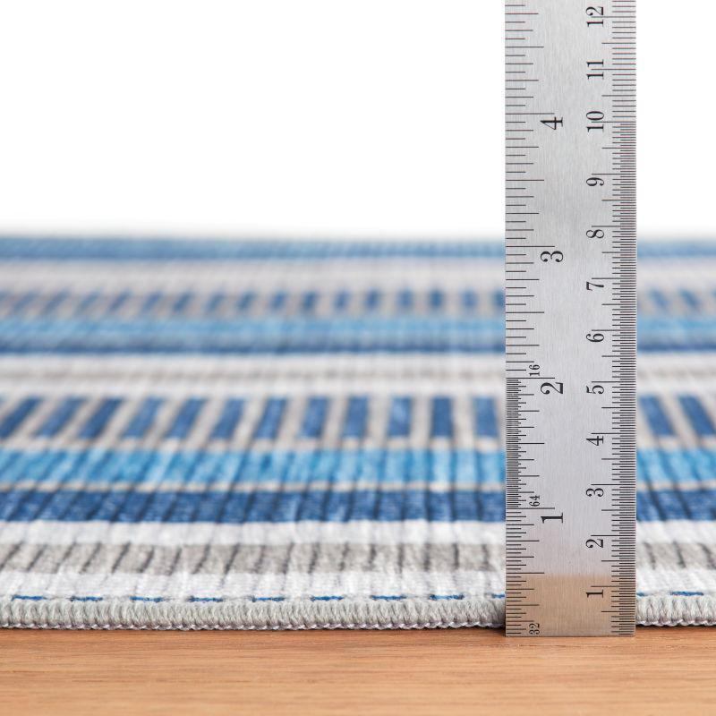 Rug - Machine-Washable - Always Greener Blue/Grey