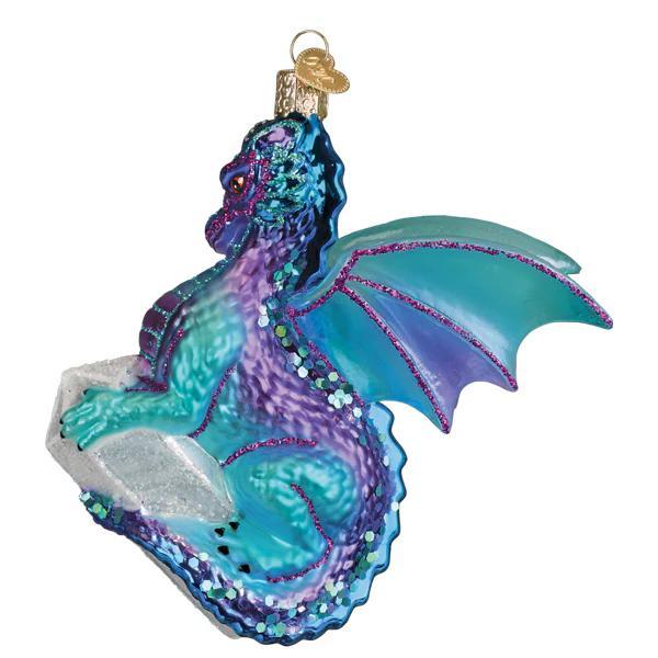 Ornament - Blown Glass - Celestial Dragon