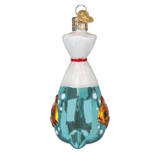 Ornament - Blown Glass - Goldfish in a Bag