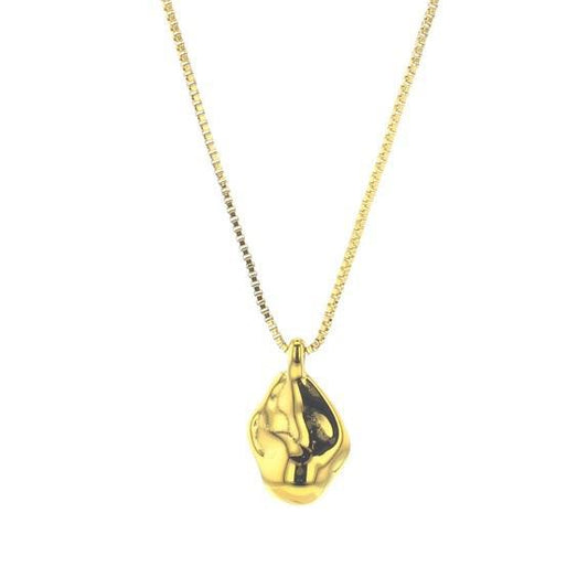 Necklace - Waterproof Gold on Stainless Steel - "Hope"