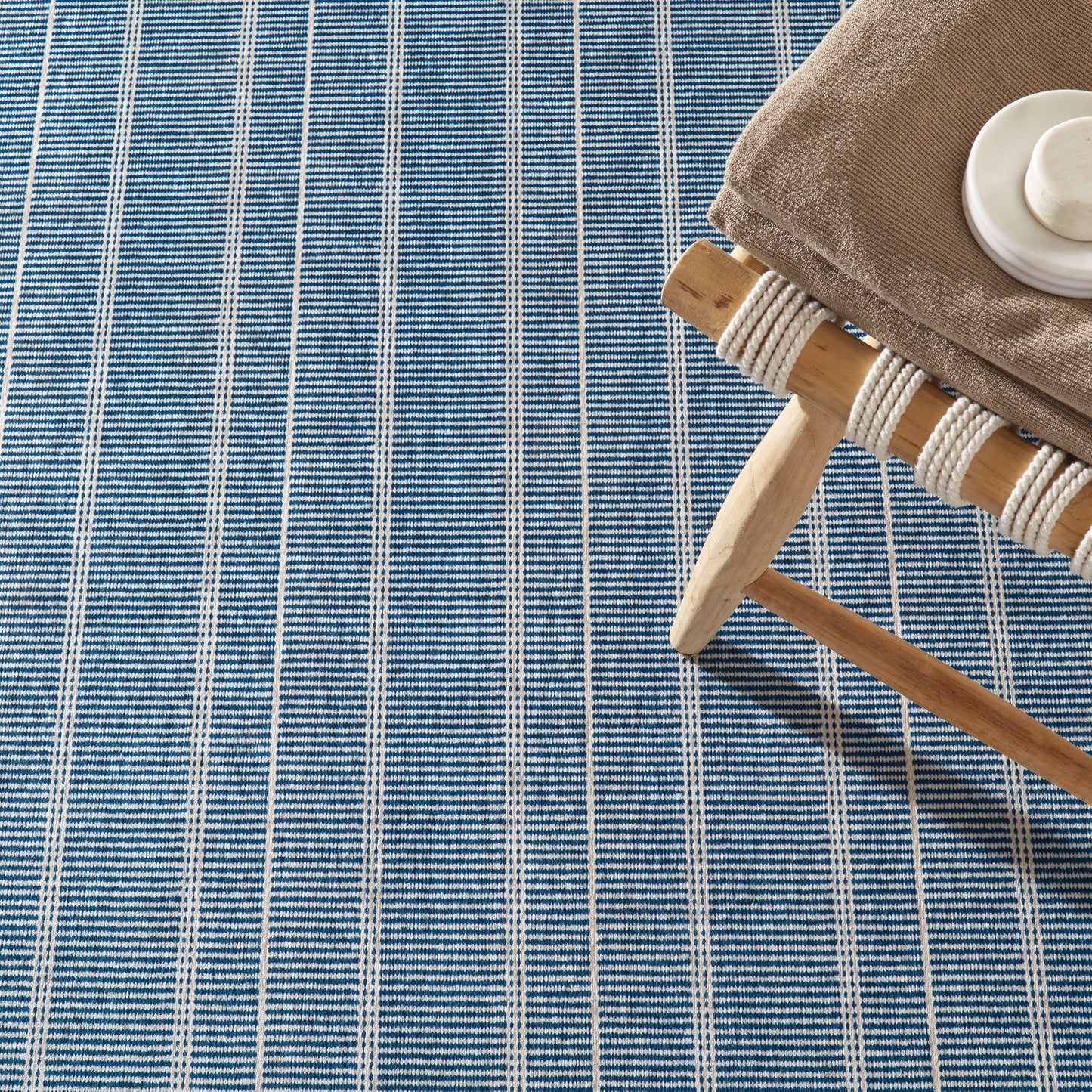 Rug - Machine-Washable - Samson Navy
