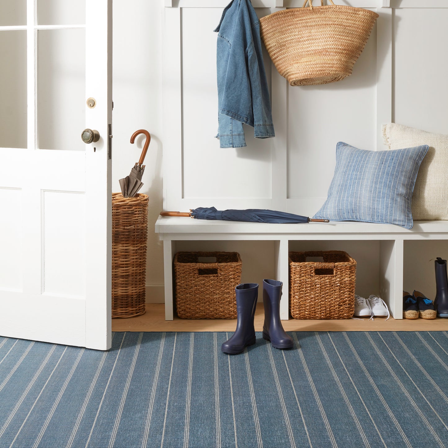 Rug - Machine-Washable - Samson Navy