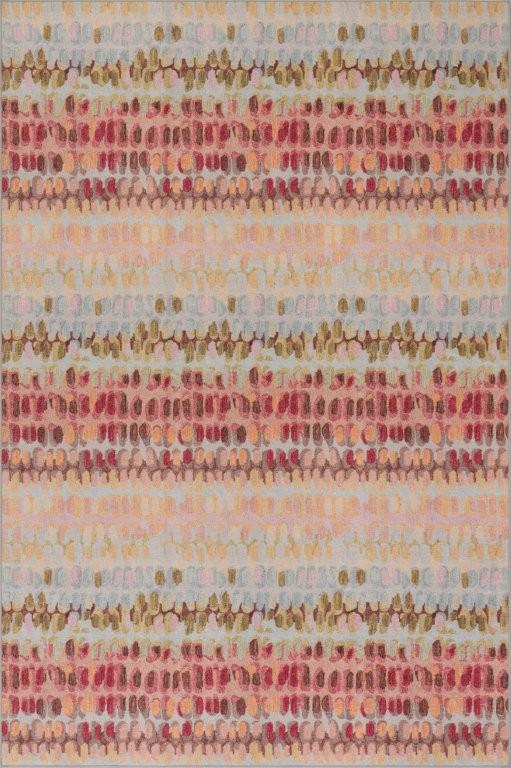 Rug - Machine Washable - Paint Chip Pastel