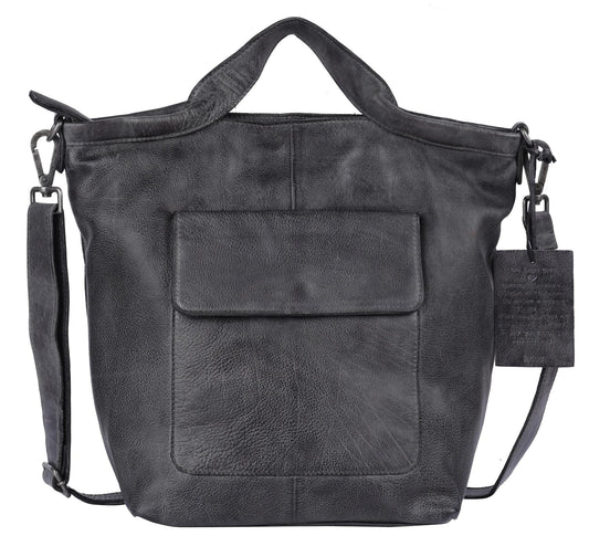 Handbag - Crossbody/Shoulder/Handled - Charcoal