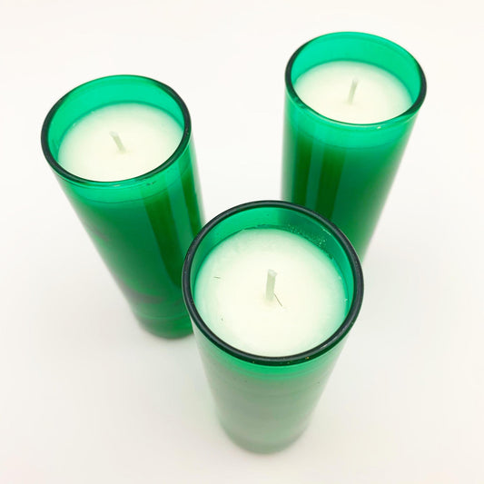 Candle - Siberian Fir in Green Glass - 2 oz