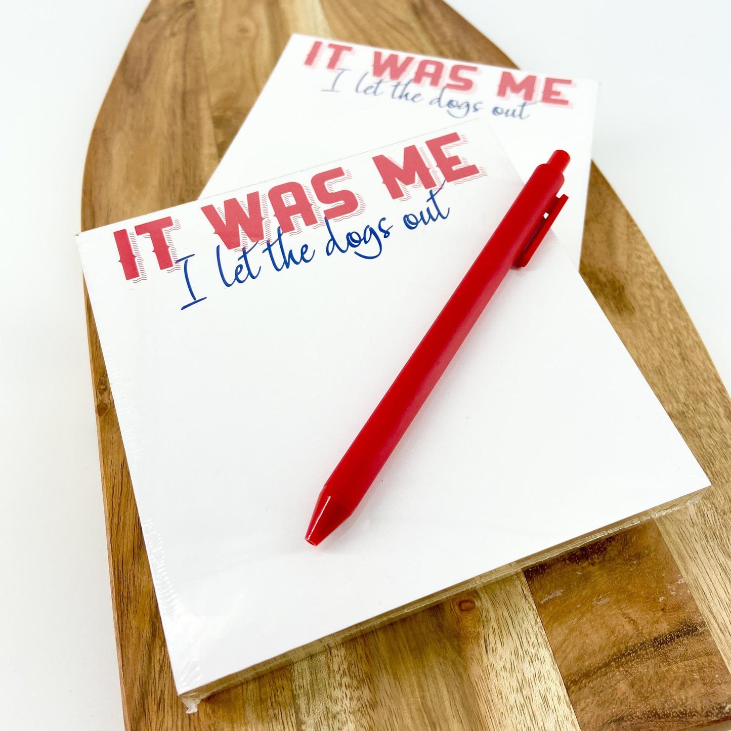 Notepad - "I Let The Dogs Out" - Lux Paper