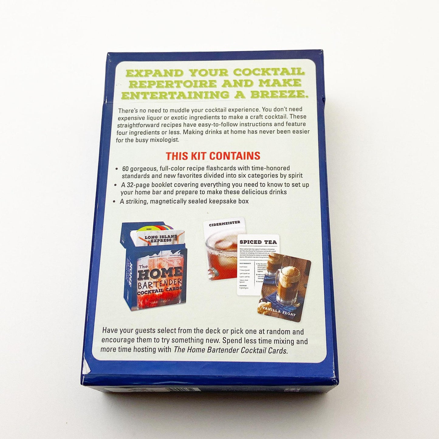 Recipe Set - Home Bartender Cocktail Cards