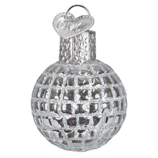 Ornament - Blown Glass - Mini Disco Ball