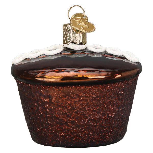 Ornament - Blown Glass - Hostess Cupcake