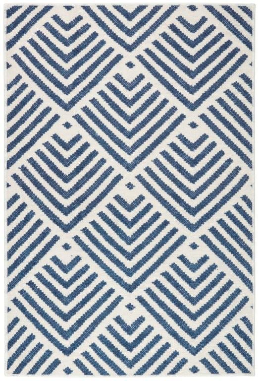 Rug - Machine-Washable - Cleo Navy