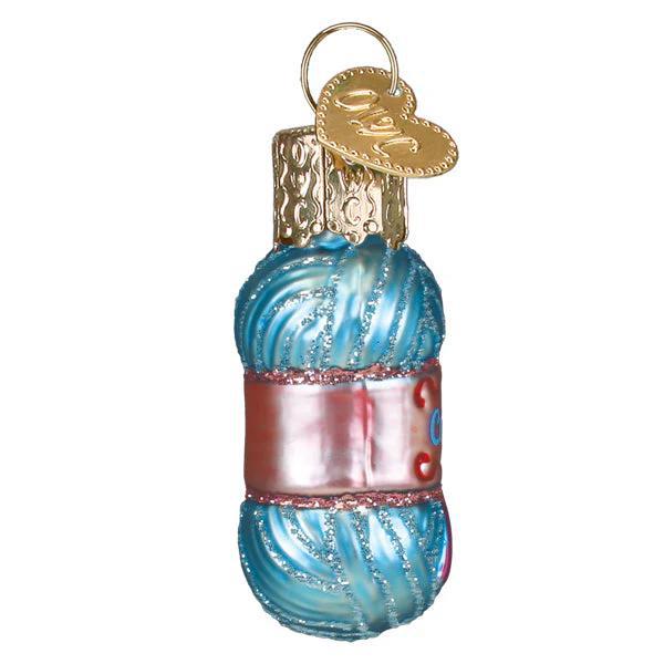 Ornament - Blown Glass - Mini Crochet
