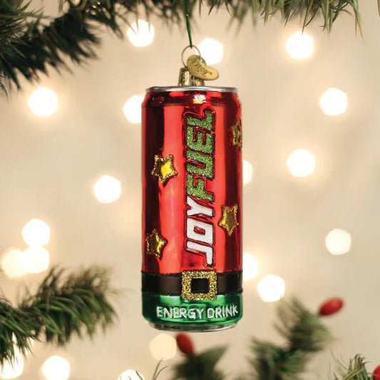 Ornament - Blown Glass - Joyfuel Energy Drink